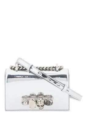 Alexander Mcqueen Mini Jewelled Satchel Bag