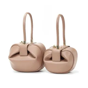 Alma Leather Mini Dumpling Bags