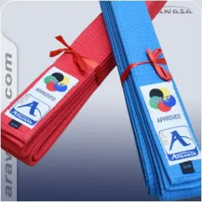 Arawaza WKF Approved Japanese Style Kata Belts