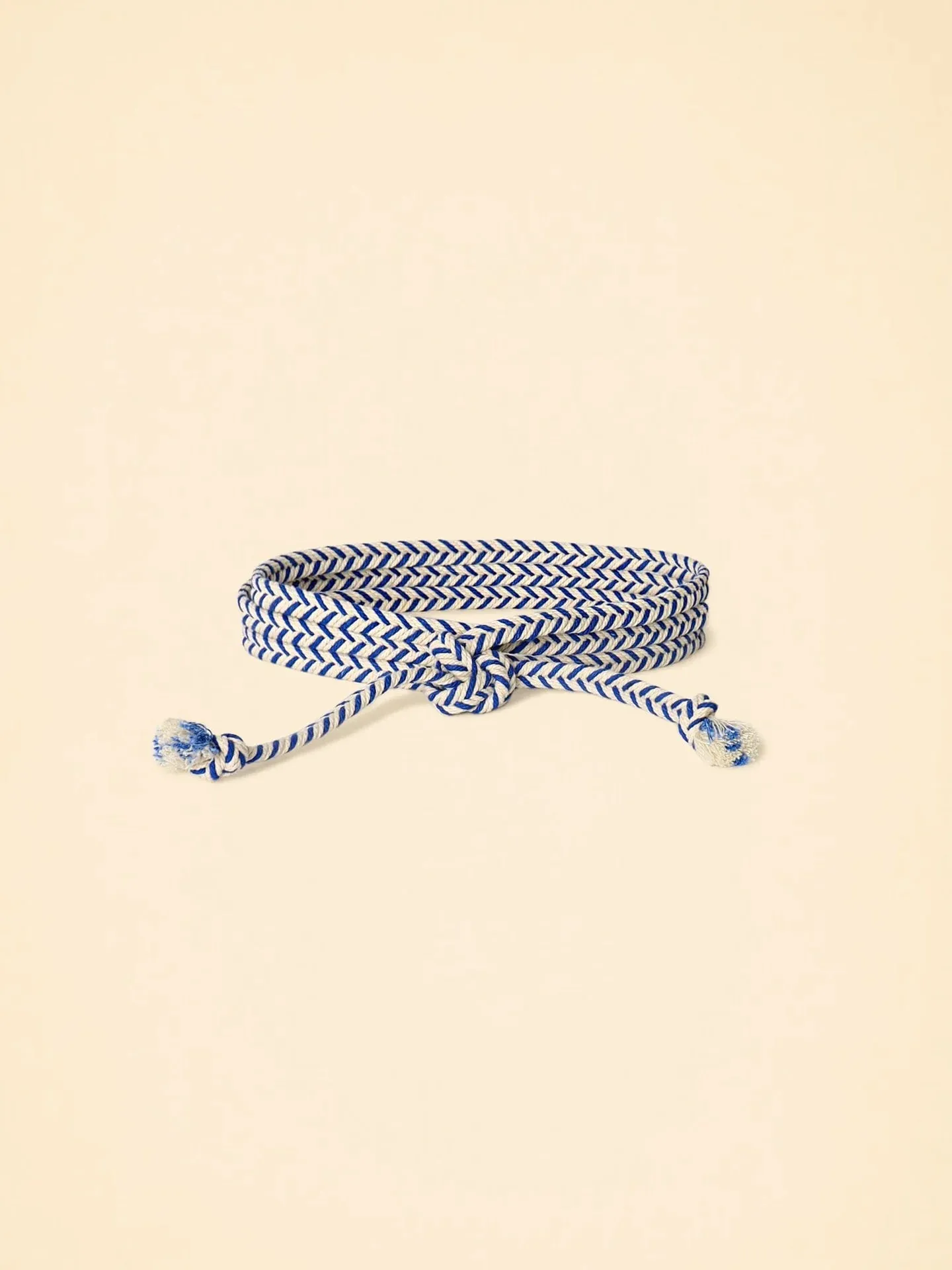 ARROW Braided Belt in Royal