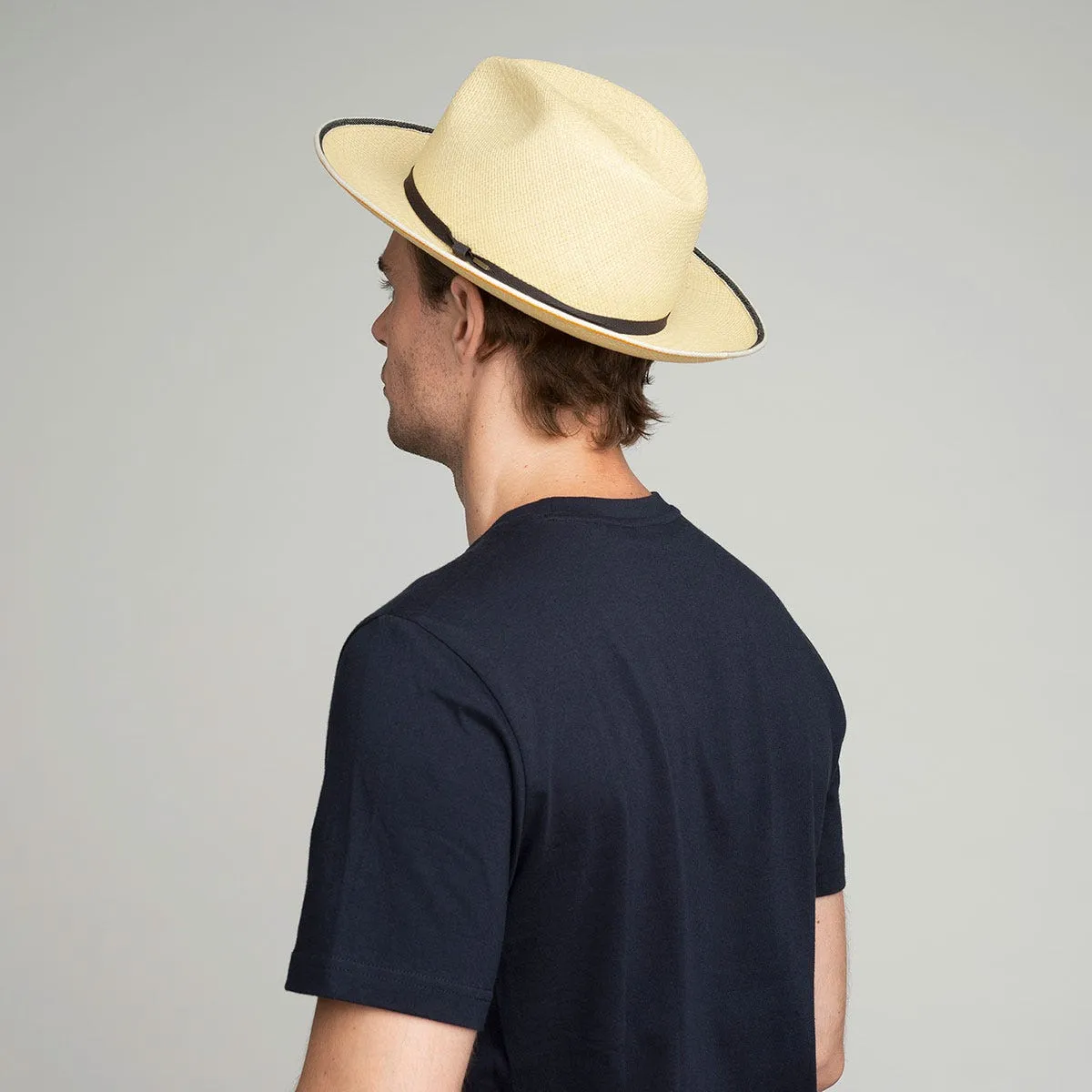 Bailey Parson Genuine Panama Straw Fedora