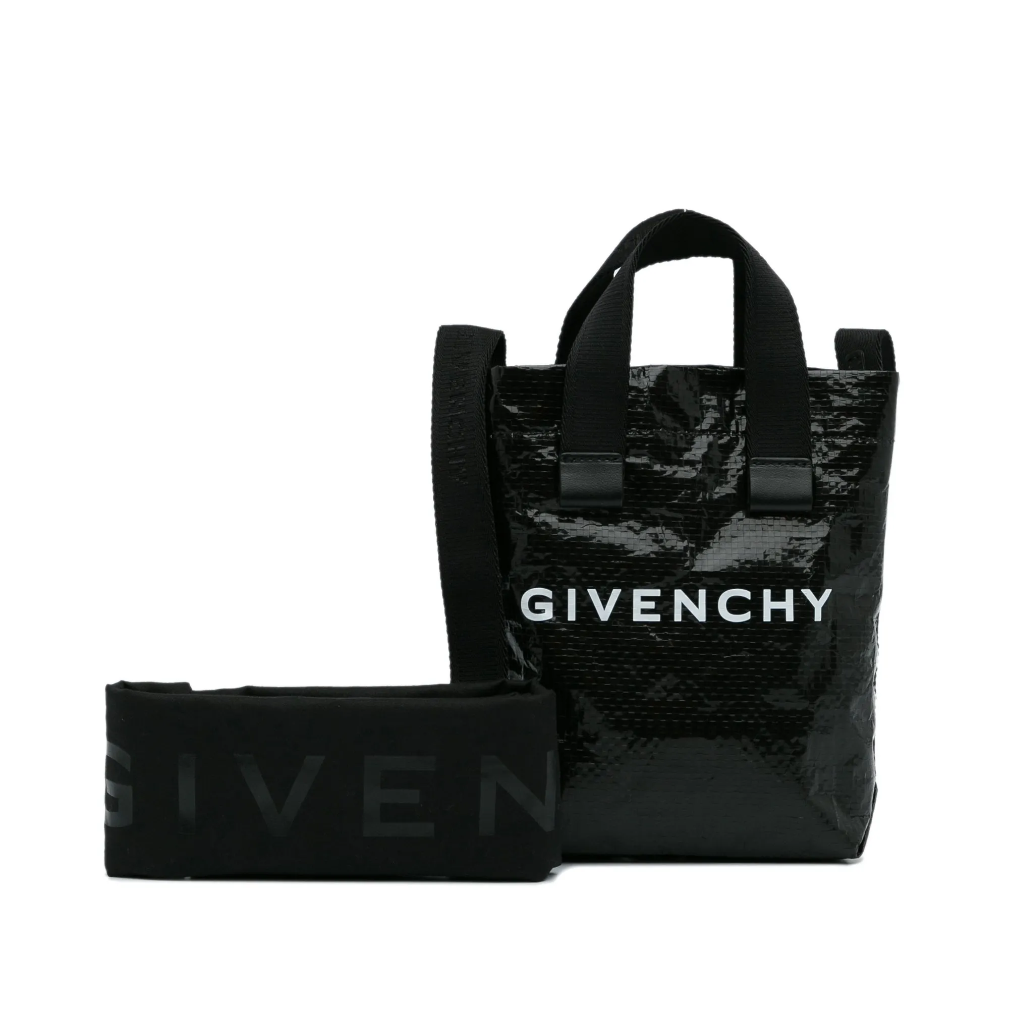 Black Givenchy Mini G Shopper Tote Satchel