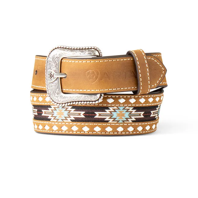 Boy's Ariat SW Inlay Belt