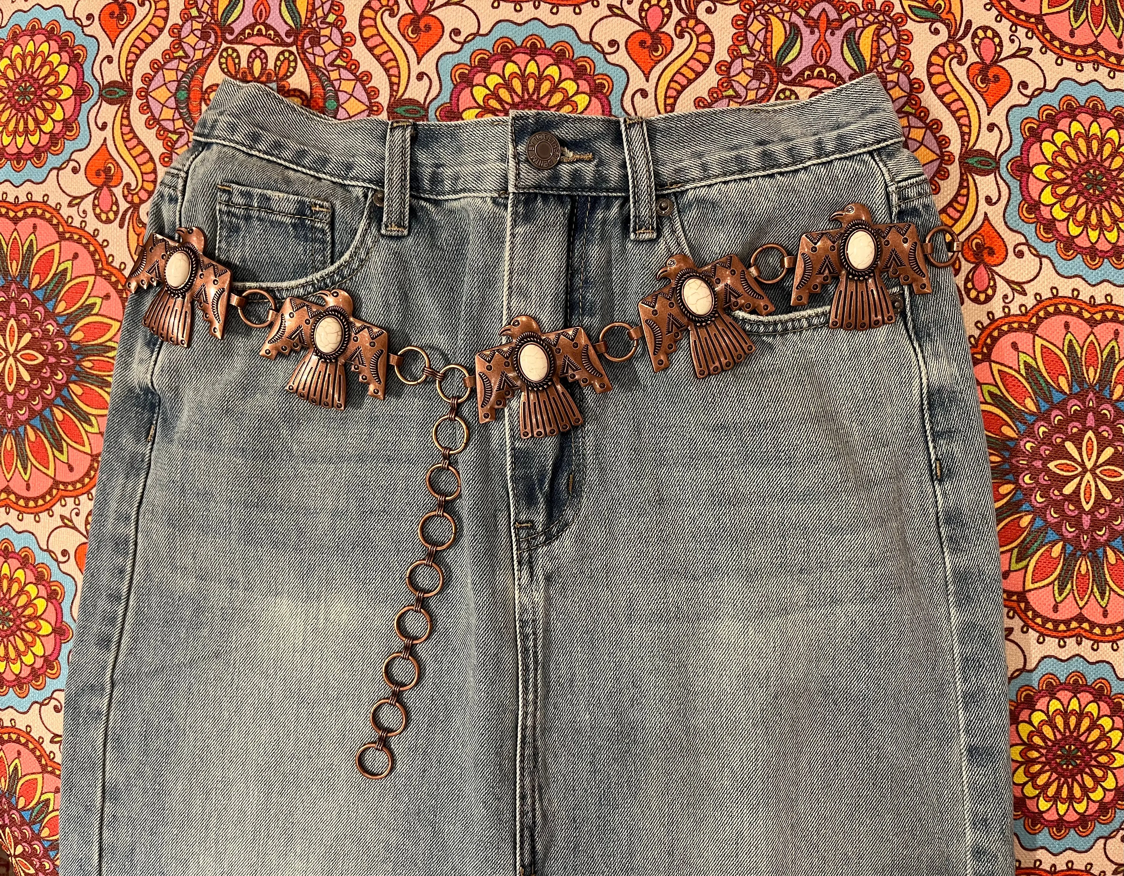 Bronze Western Chain Belt