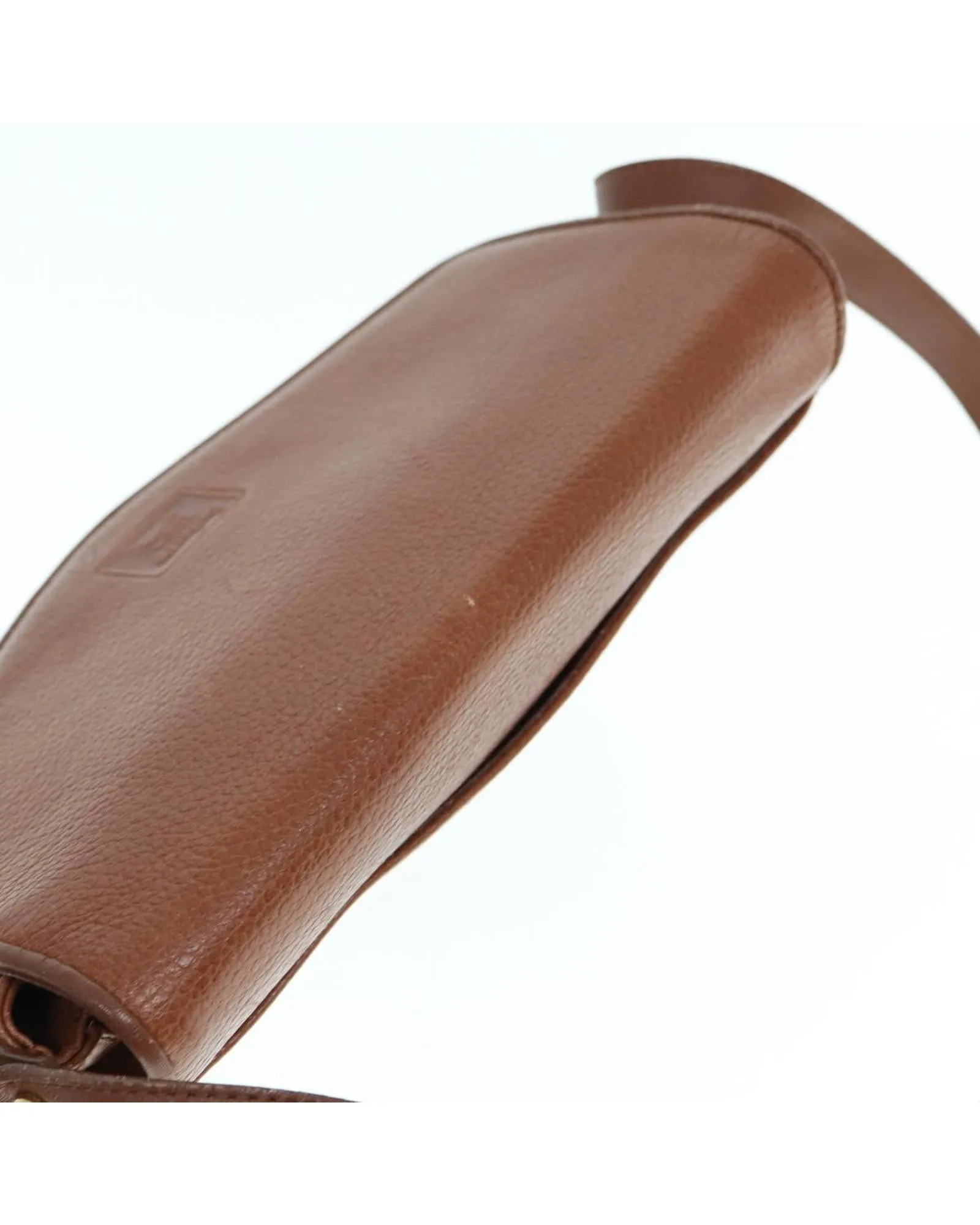 Burberry Tan Leather Shoulder Bag