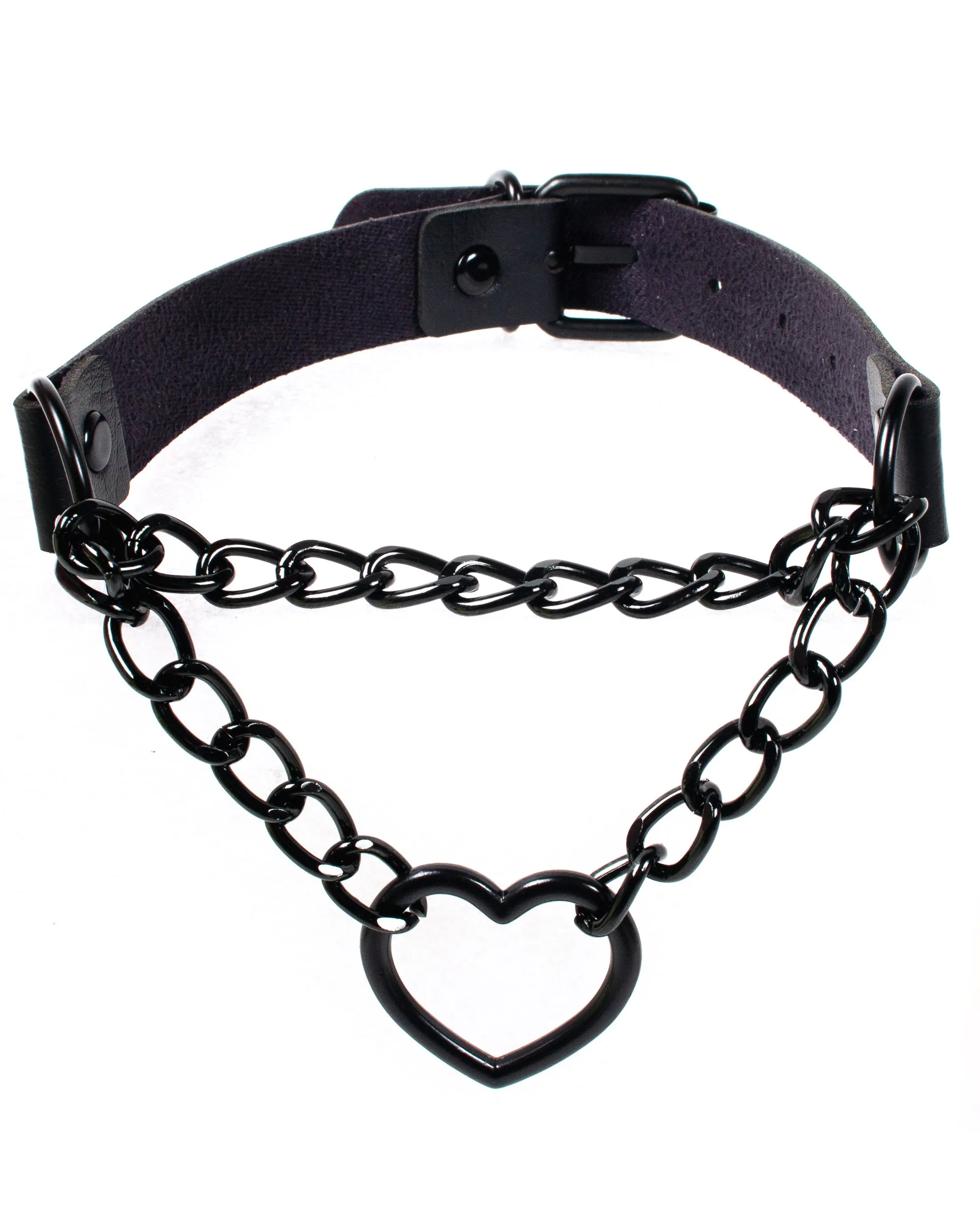 CHAIN HEART COLLAR