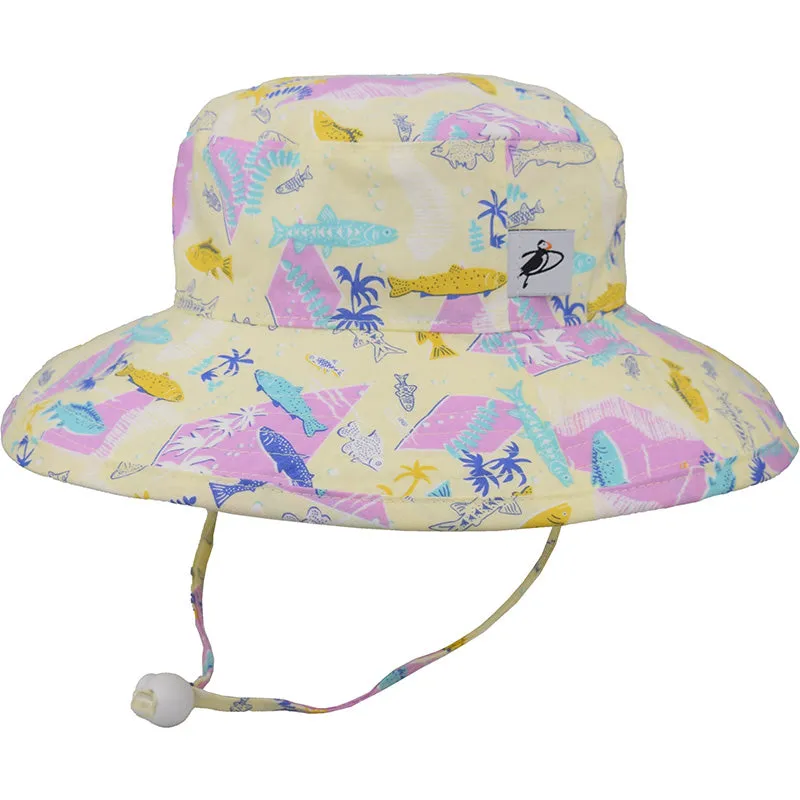 Child Sun Protection Sunbaby Hat-Cotton Prints