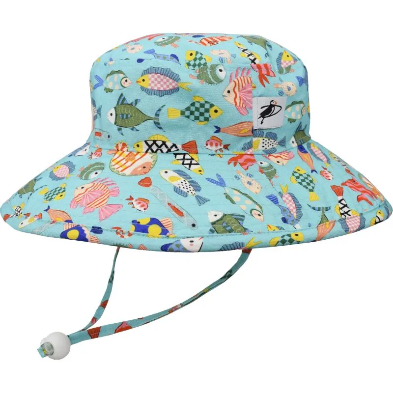 Child Sun Protection Sunbaby Hat-Cotton Prints