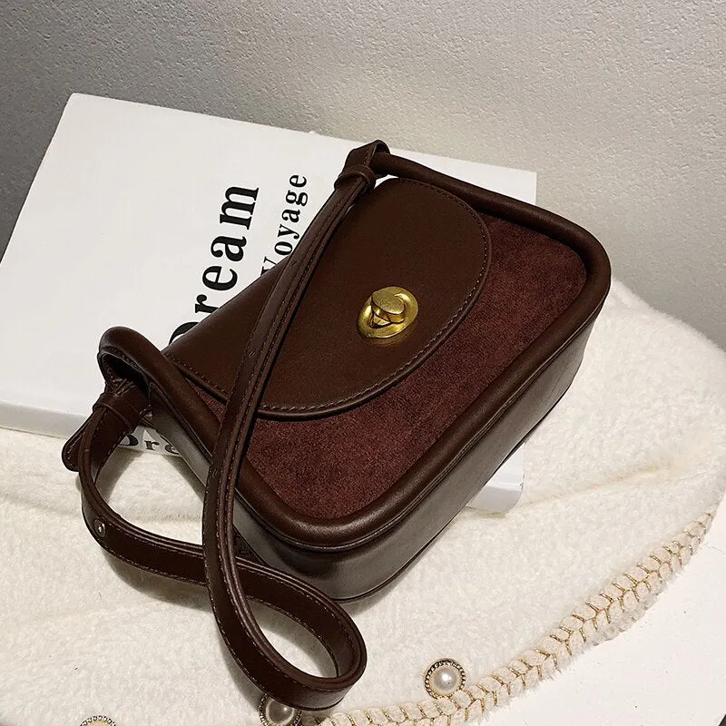 Christmas Gift Hot Sale Bag Women 2021 Autumn/winter New Style Korean Messenger Bag Fashion Shoulder Bag Underarm Bag Square Bag Dual-use Bag