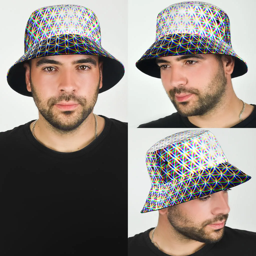 Chromatic Flower Bucket Hat