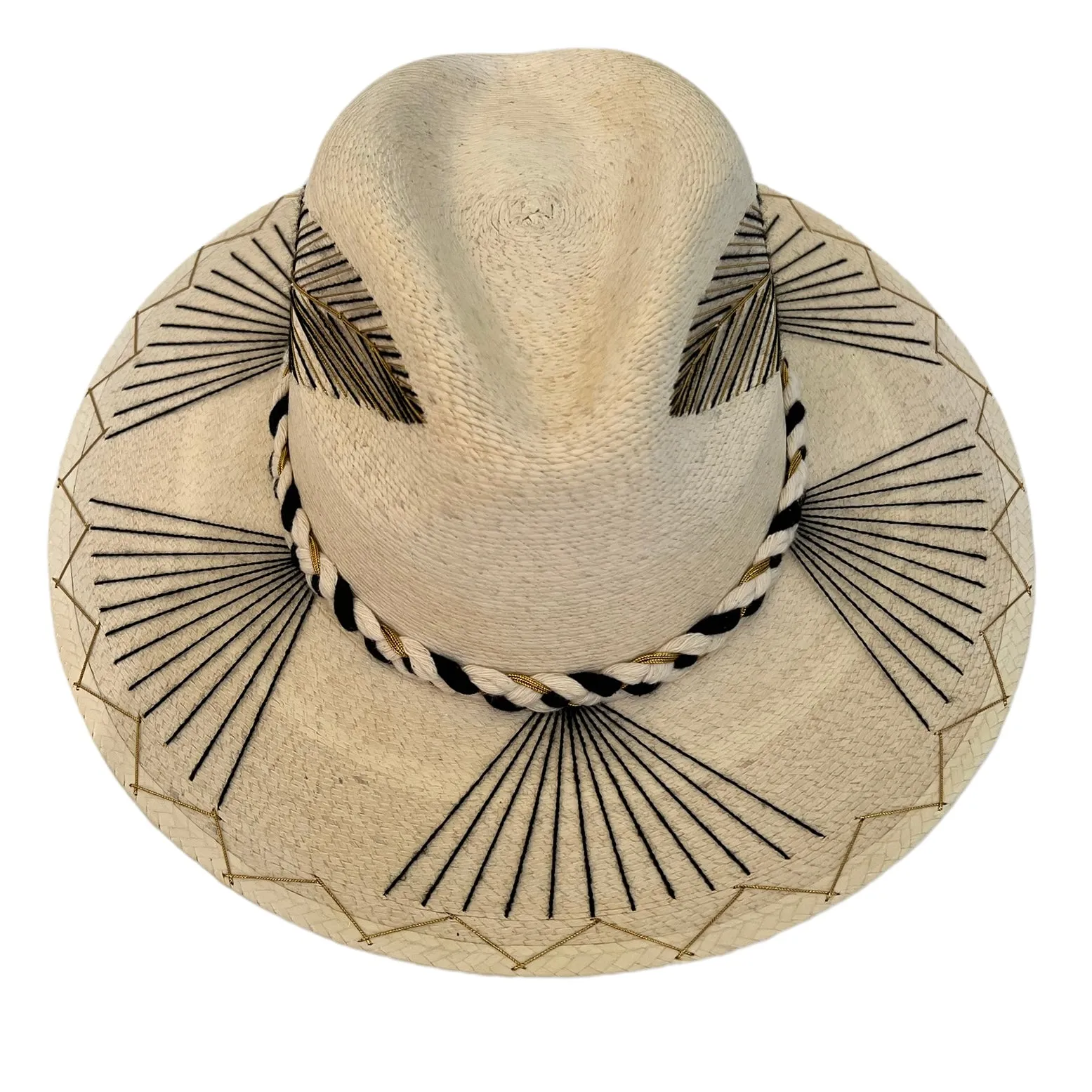 Corazon Playero Hat (Kapalua - Black/Gold)