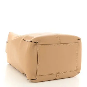 DELVAUX GRAINED CALFSKIN MINI SO COOL SATCHEL IN LATTE