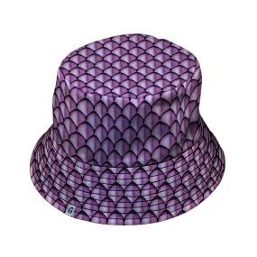 Dragon Scales Pink Dnd Bucket Hat