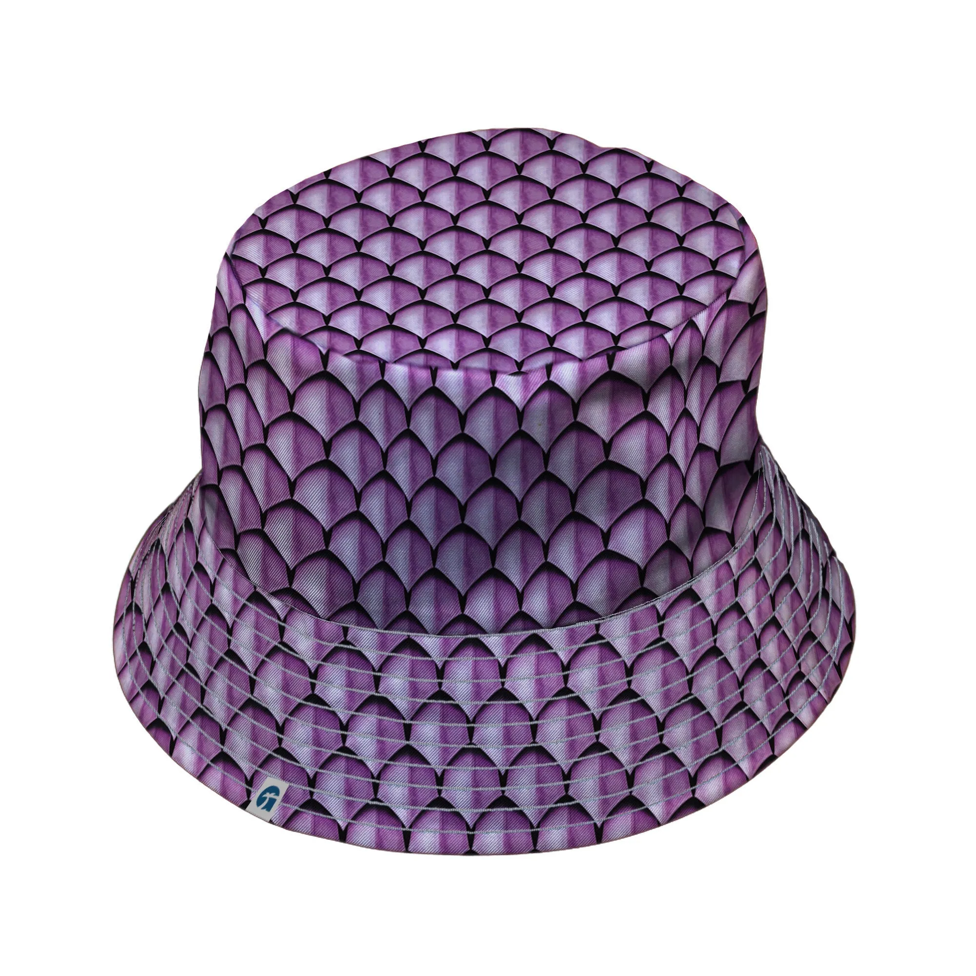 Dragon Scales Pink Dnd Bucket Hat