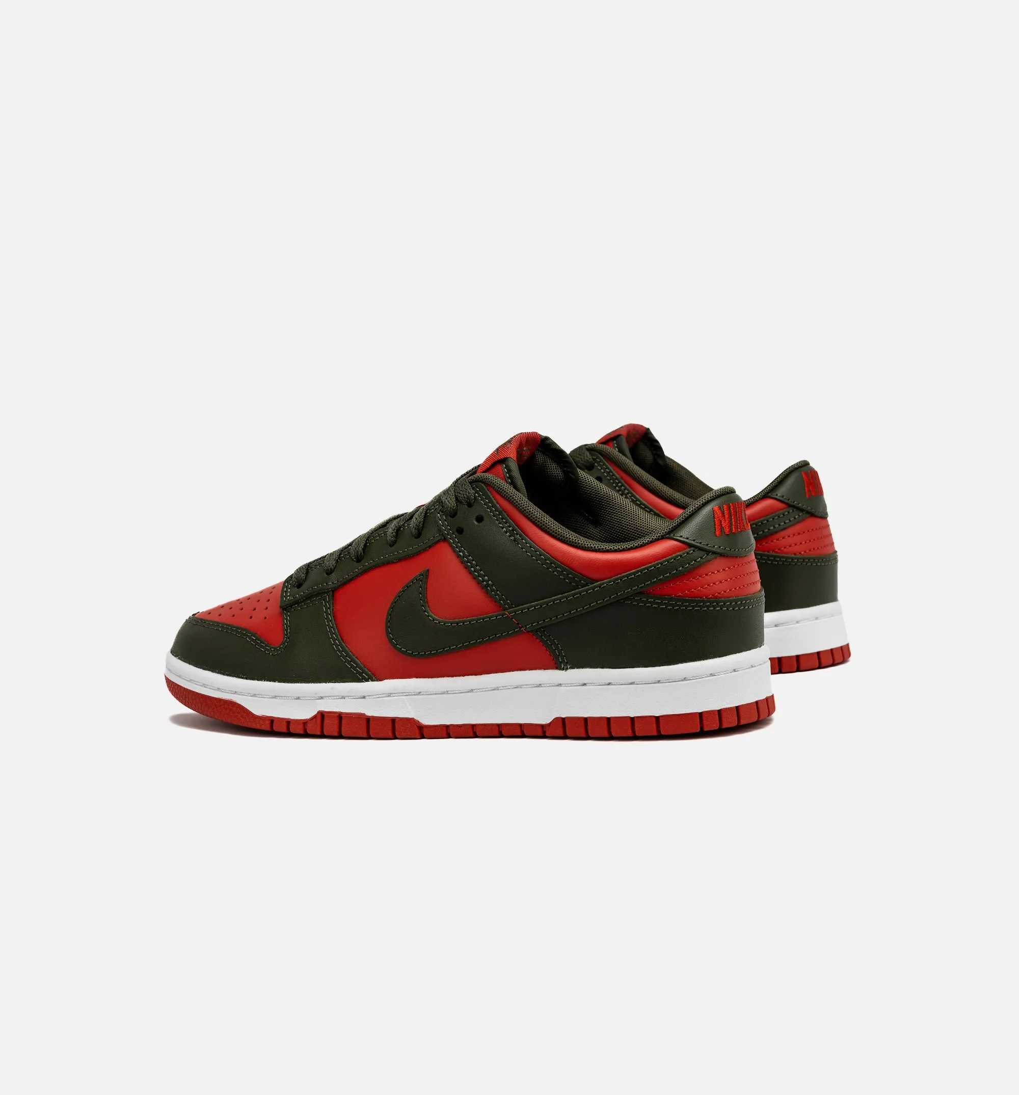 Dunk Low Mystic Red Mens Lifestyle Shoe - Red/Khaki