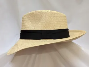 Fedora 7 1/8 - Natural (Montecristi Panama) #20-201