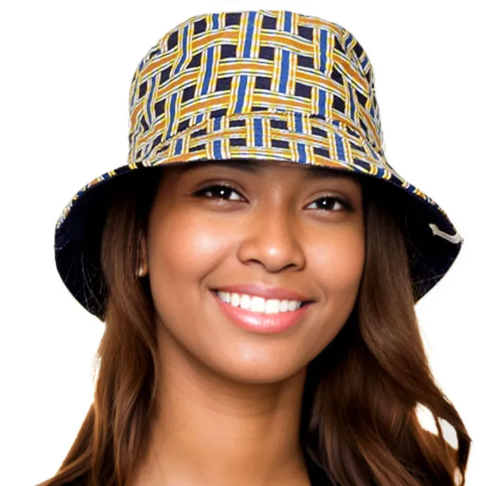 Geometric Reversible Bucket Hat