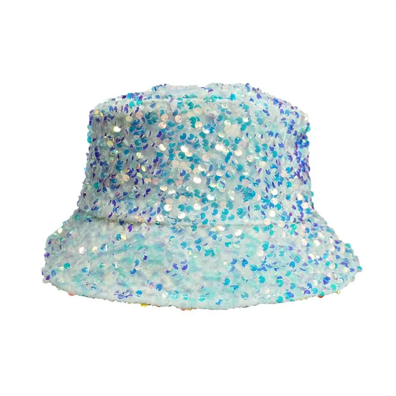 Glitter Sequins Bucket Hat