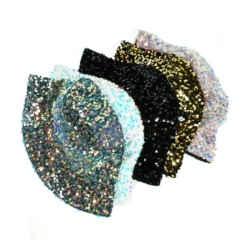 Glitter Sequins Bucket Hat