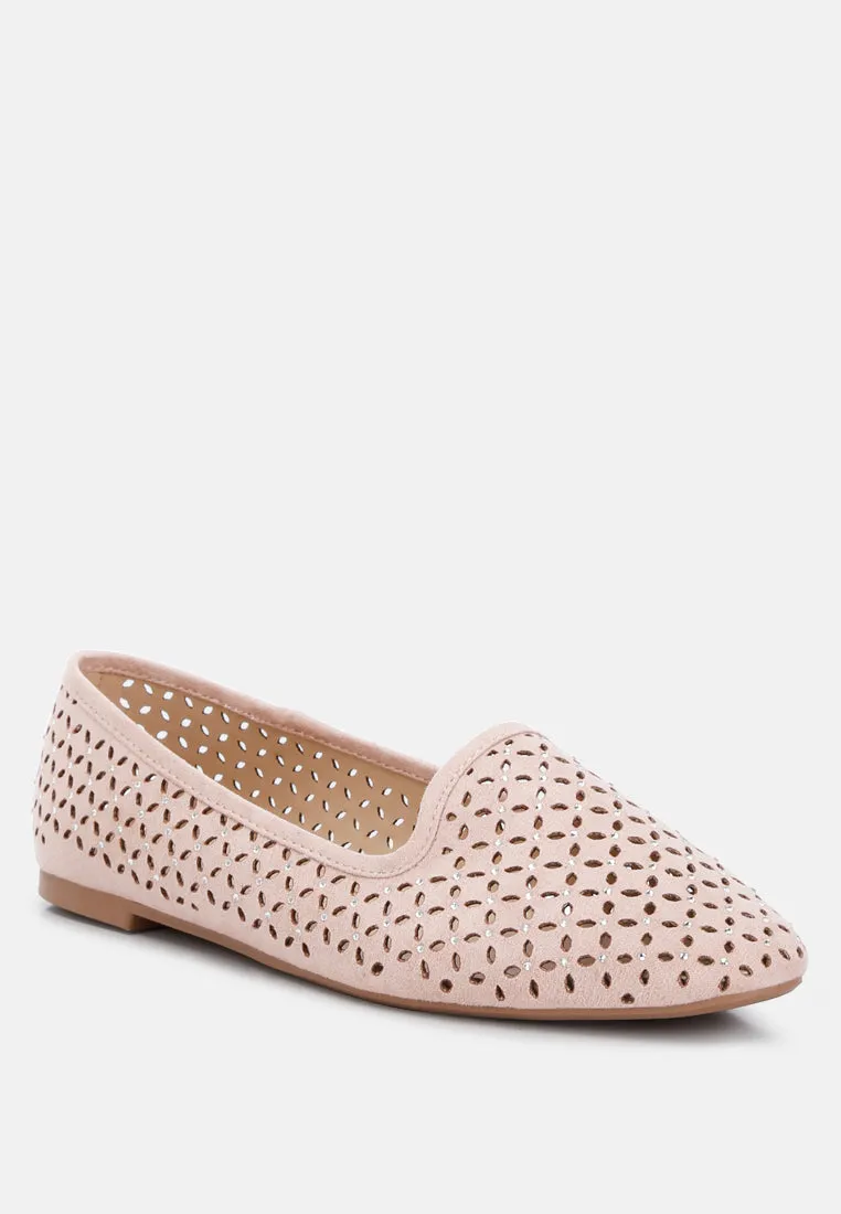 Gordon Perforated Ballerinas