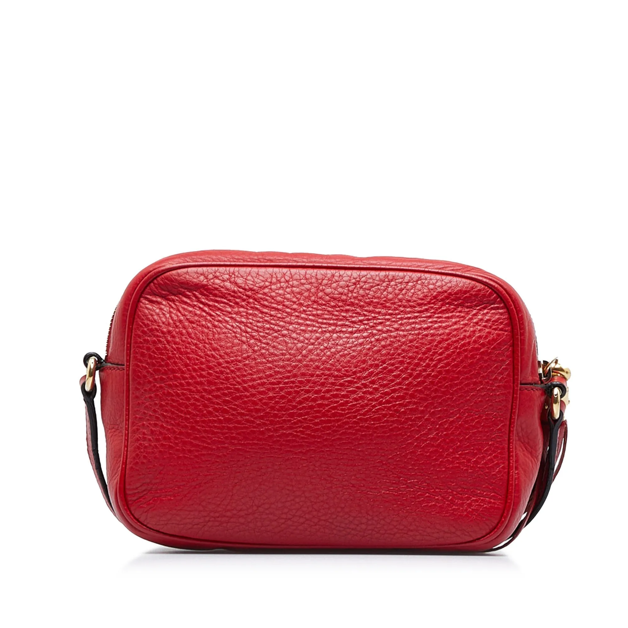 Gucci Soho Disco Crossbody Bag Red