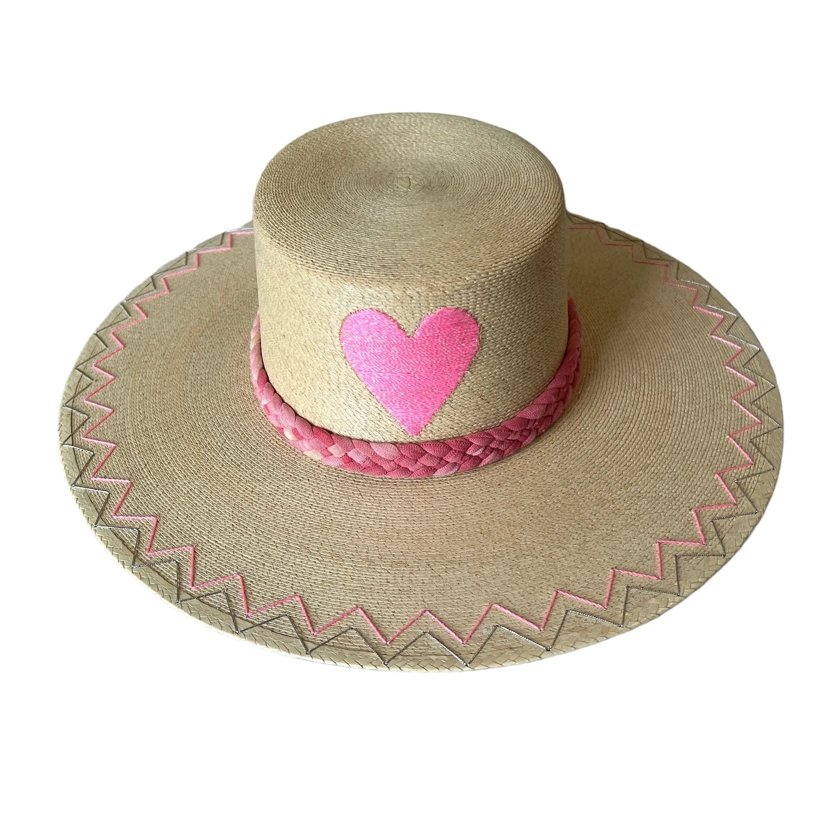 Heart Hat - Pink