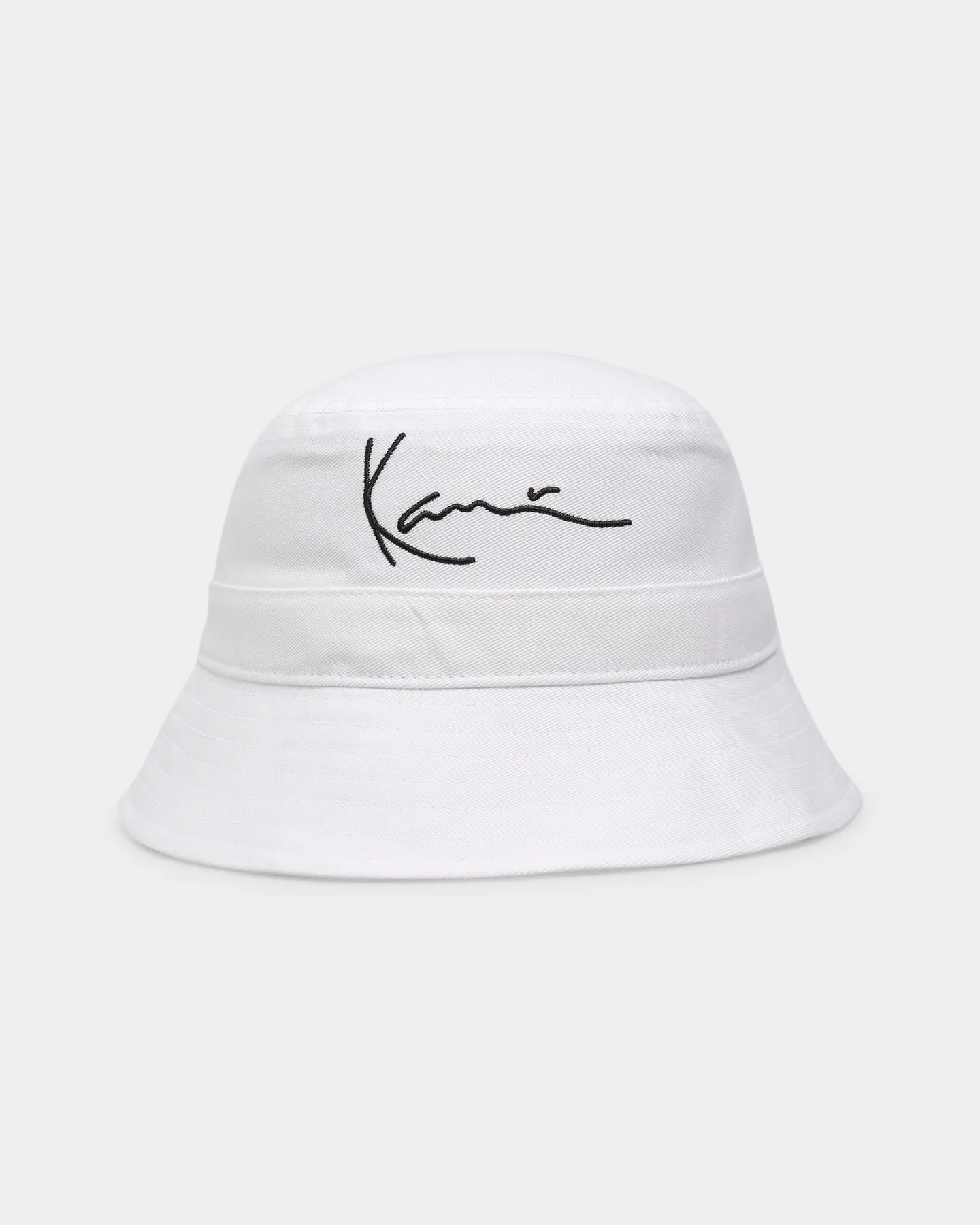 Karl Kani Signature Bucket Hat White