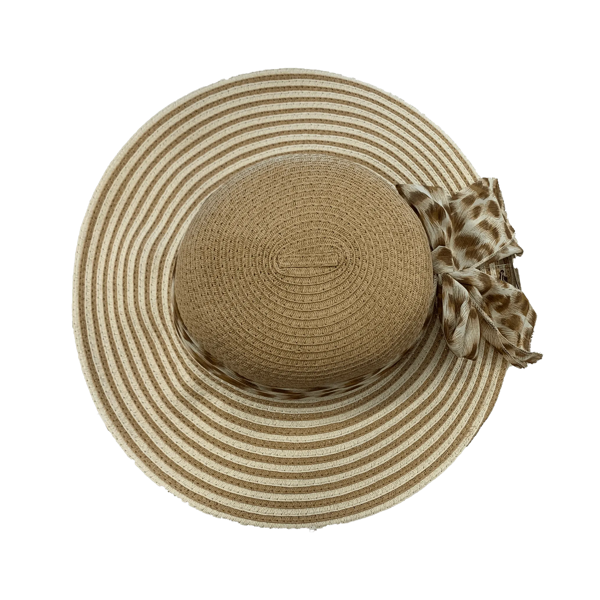 Ladies Leopard Sun Hat