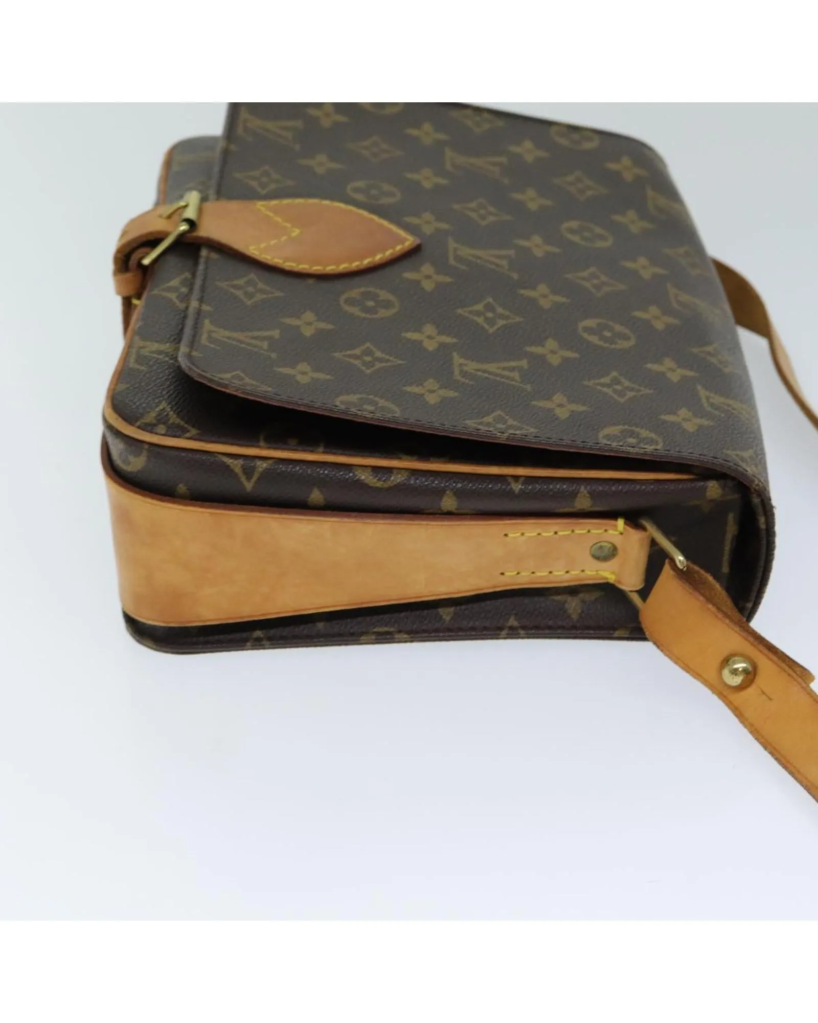 LOUIS VUITTON Postman Monogram Canvas Shoulder Bag