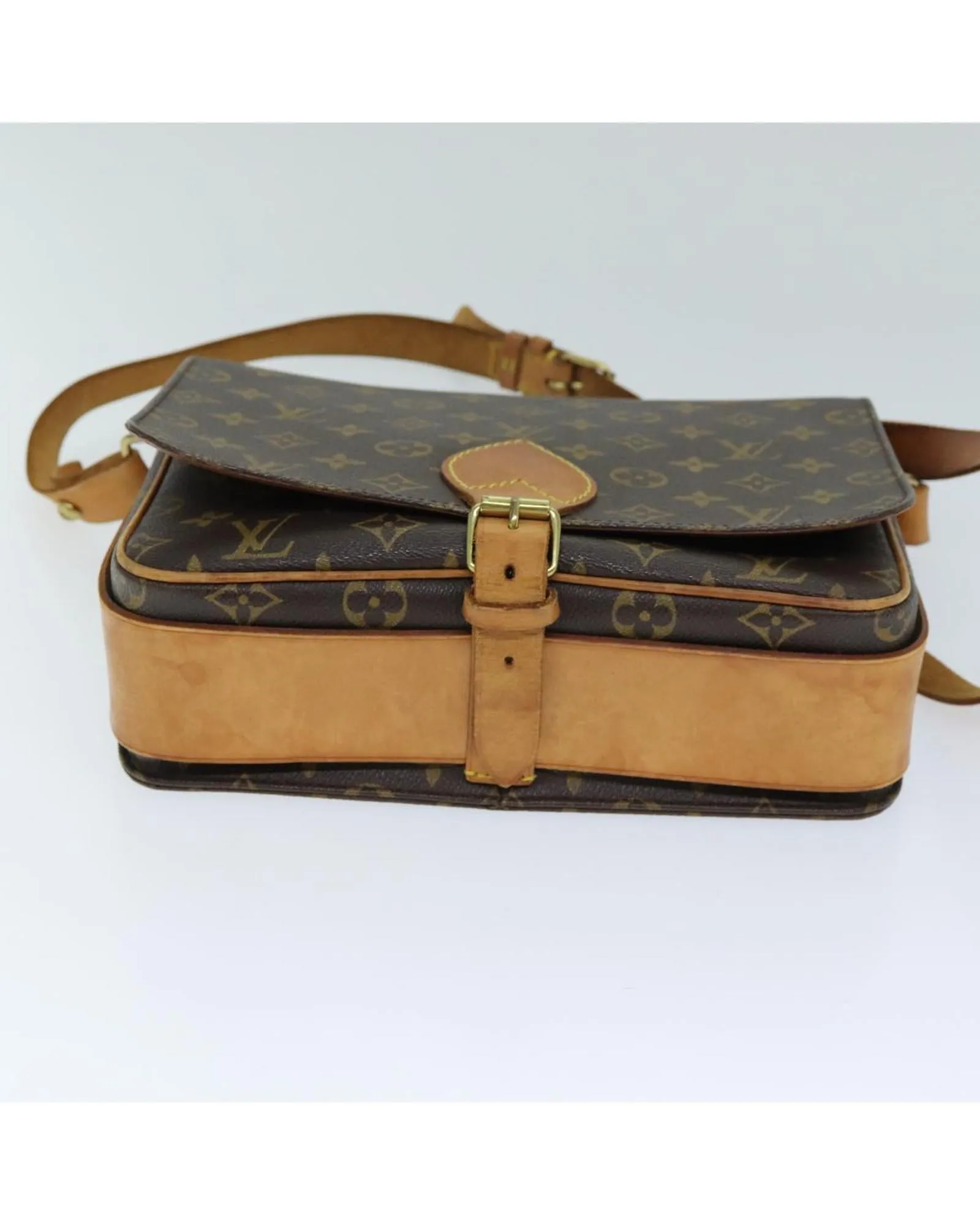 LOUIS VUITTON Postman Monogram Canvas Shoulder Bag