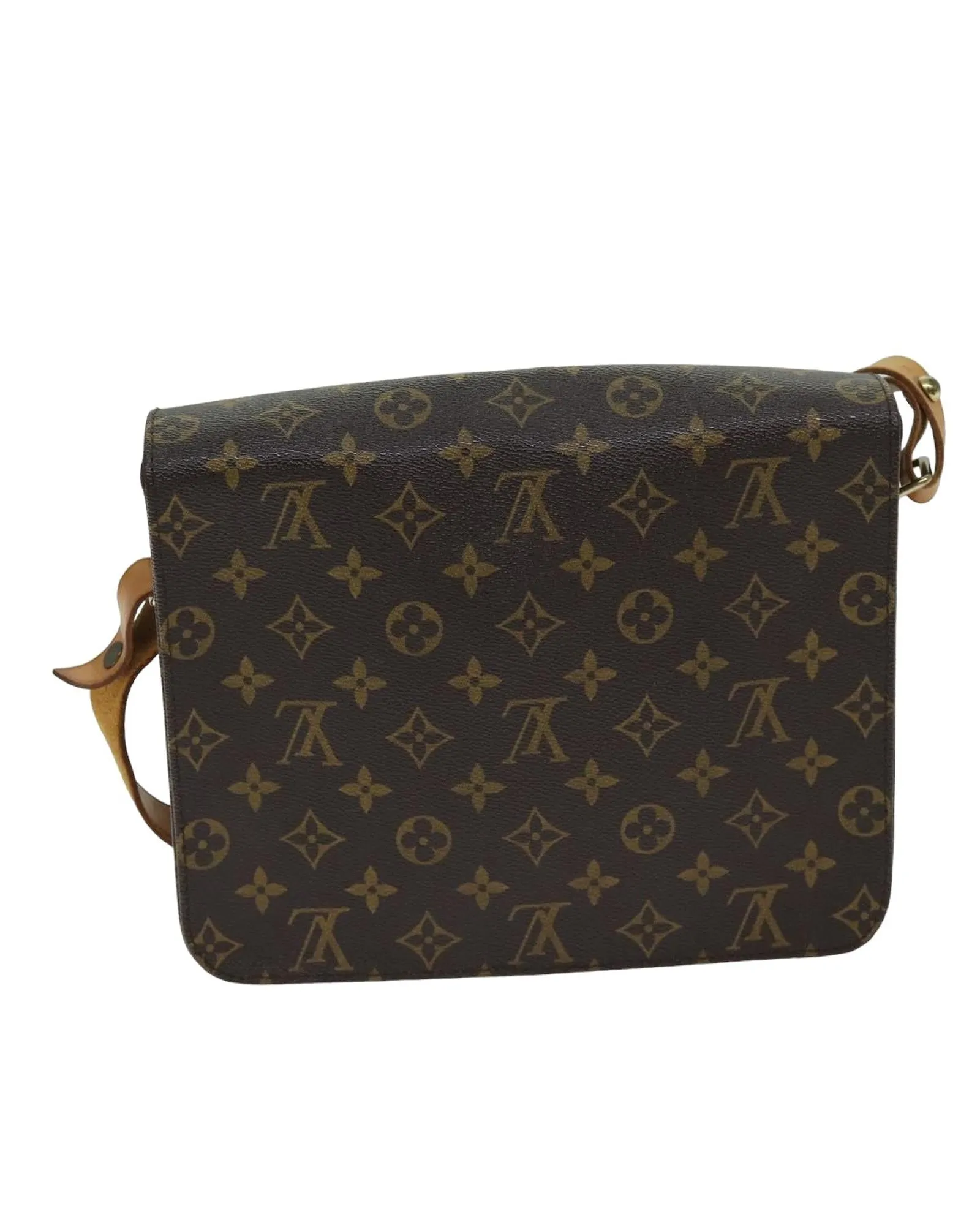 LOUIS VUITTON Postman Monogram Canvas Shoulder Bag