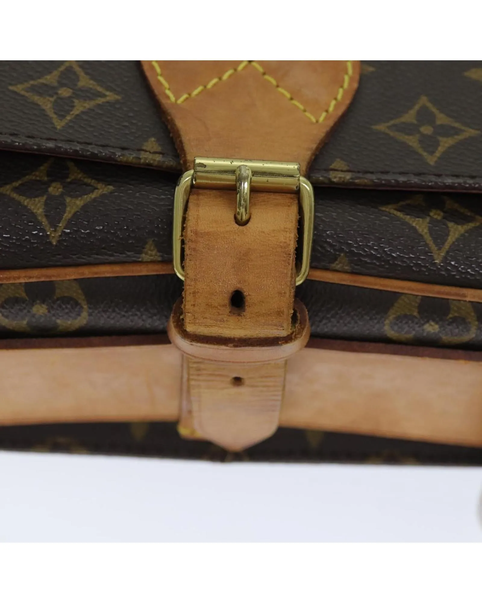 LOUIS VUITTON Postman Monogram Canvas Shoulder Bag