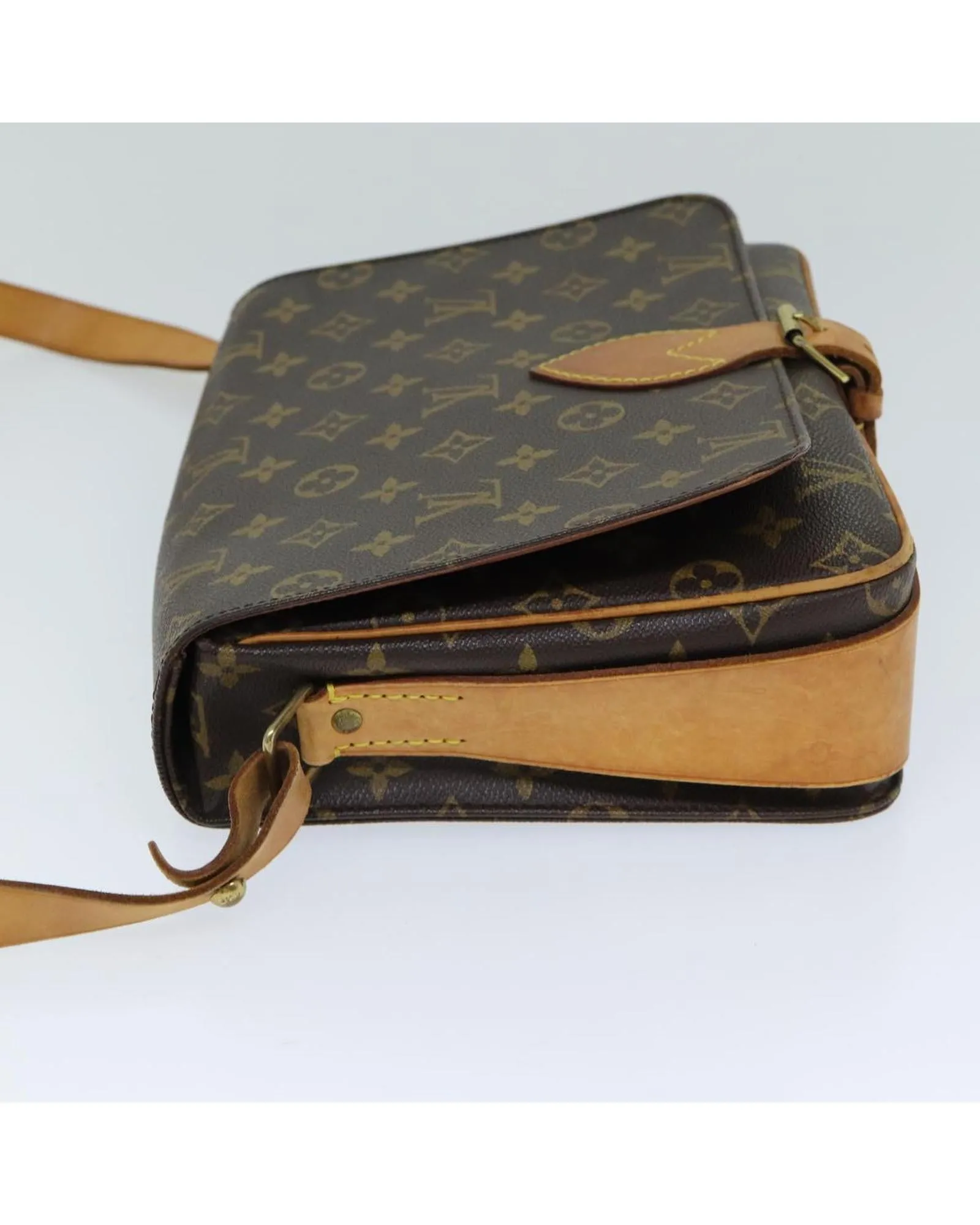 LOUIS VUITTON Postman Monogram Canvas Shoulder Bag