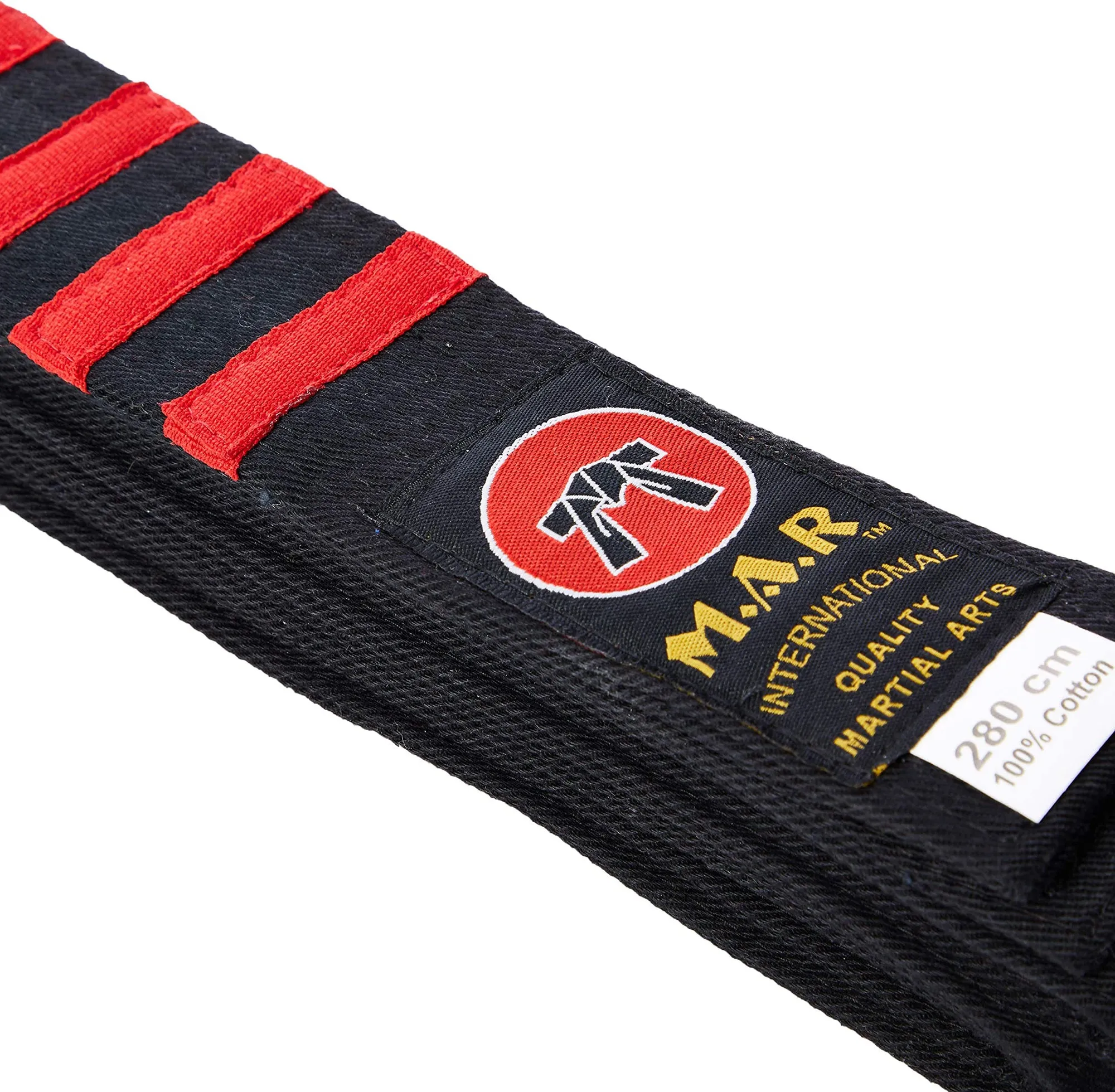 MAR-080 | Block Stripe Colour Rank Belts (E-I)