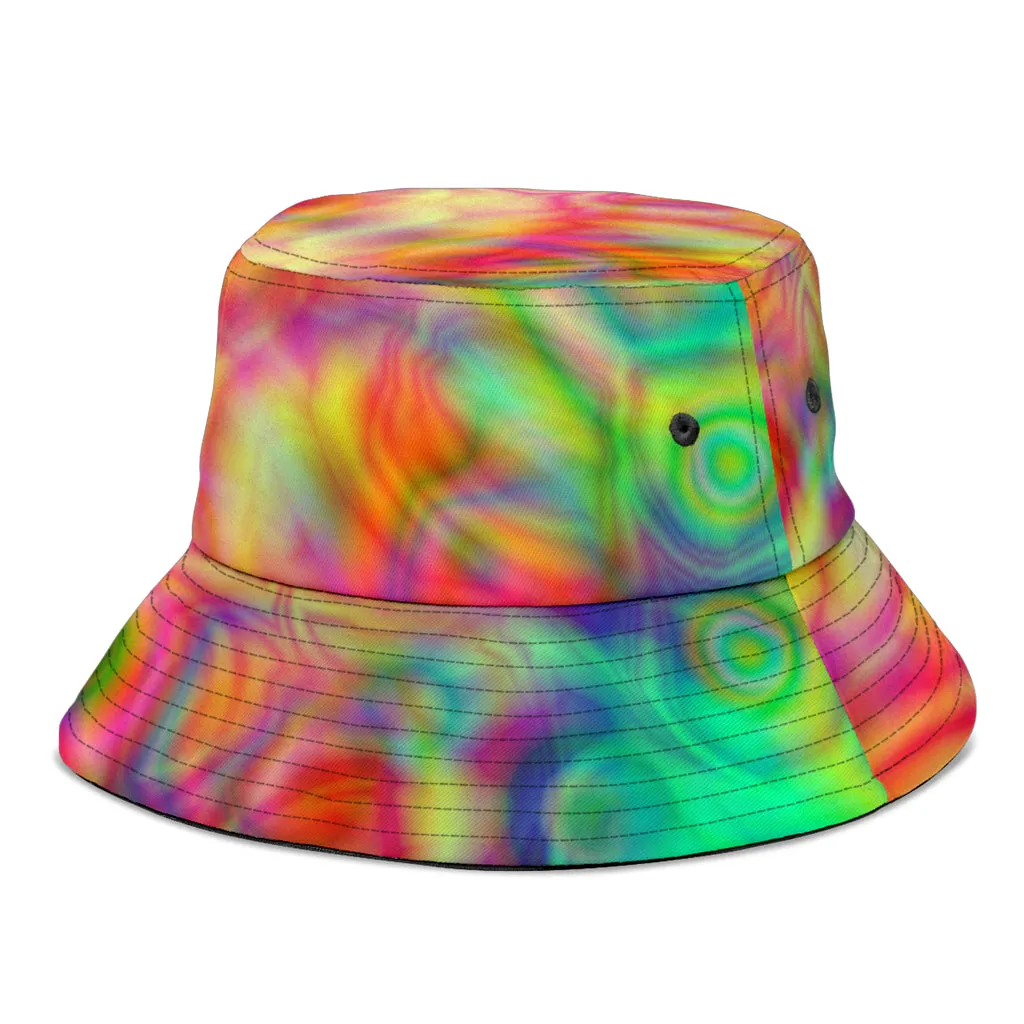 PSYCHEDELIC ENERGETIC FLOW | BUCKET HAT | YANTRART