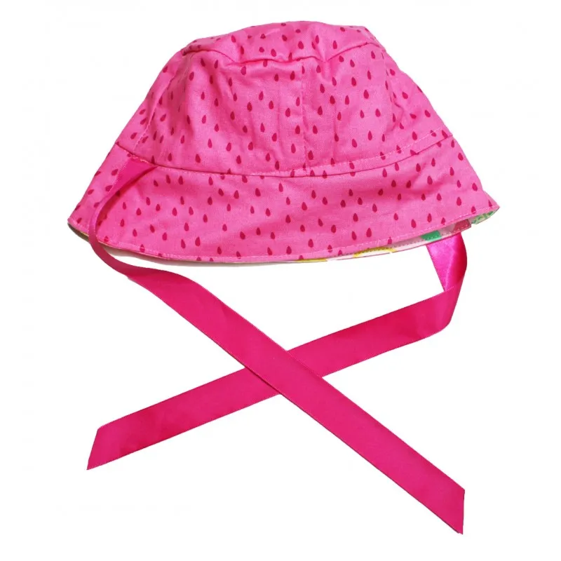 Reversible Sun Hat, Fruit Salad (Pink)