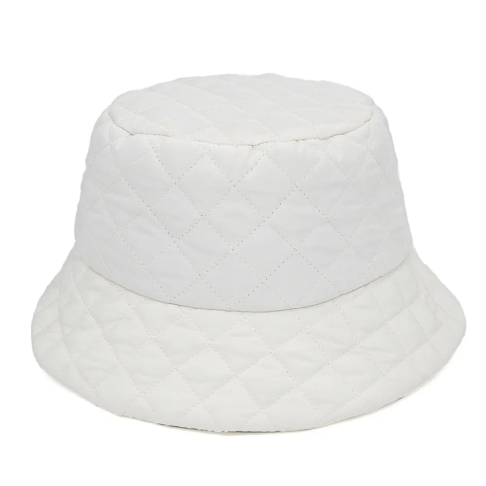 Rhombuses Thick Bucket Hat