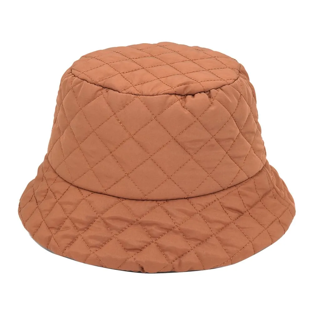 Rhombuses Thick Bucket Hat