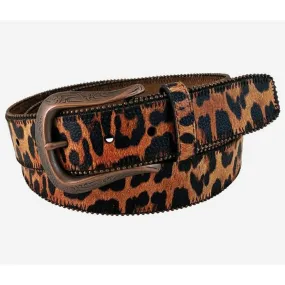 Roper Women's Leopard Print Belt