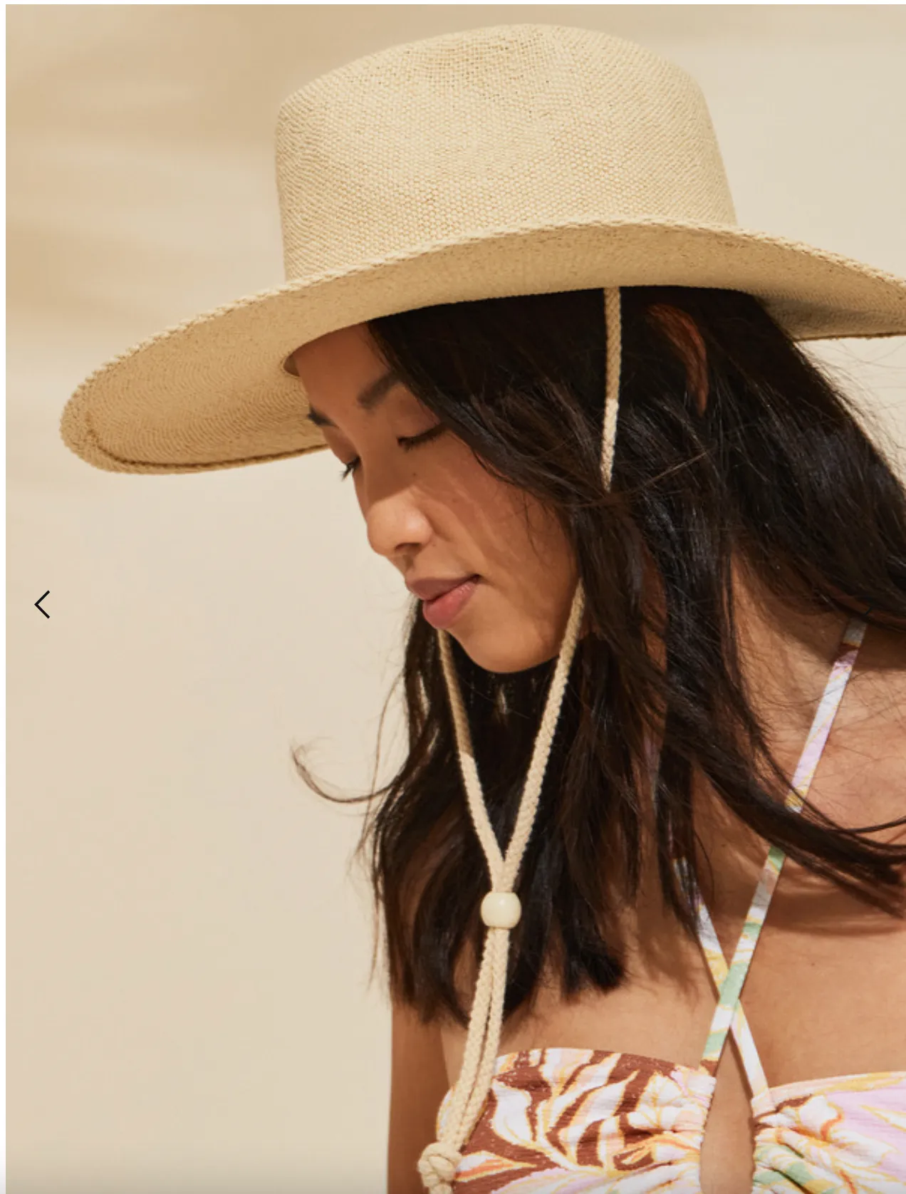 Roxy Sunny Kisses - Straw Sun Hat For Women