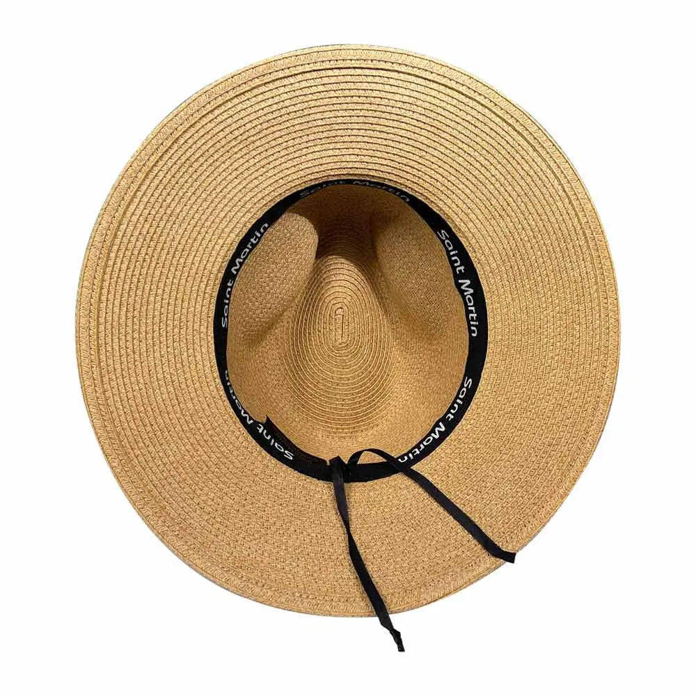 Saint Martin - Paper Braid Safari Fedora