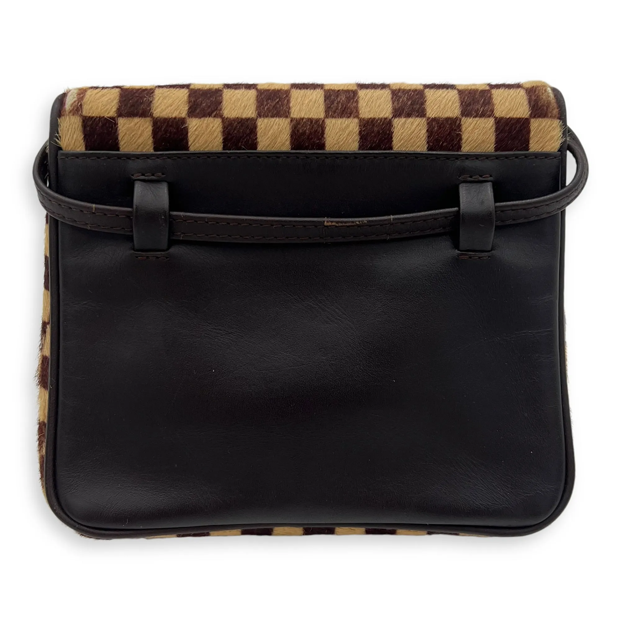 Sauvage Crossbody Bag Brown in Others, Gold hardware