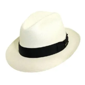 Scala - Grade 3 Panama Snap Brim Hat