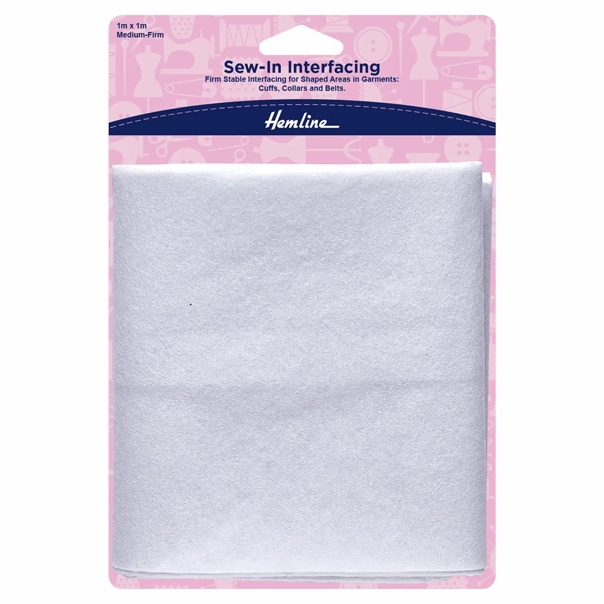 Sew-In Interfacing Fabric: 1m x 1m