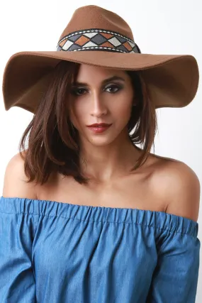 Southwestern Felted Panama Hat