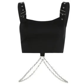 WLS Cyberpunk Chain Belts Vest